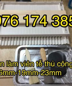 Khuôn làm viên hoàn, khuôn làm viên thuốc tễ thủ công 16mm (3g)