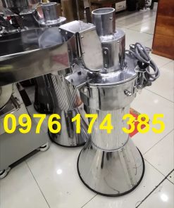 Máy xay tam thất nguyên củ dạng 6 búa đập DF-45 công suất lớn