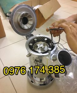 Máy nghiền thuốc bắc liên tục 6 búa đập qua mặt sàng siêu mịn