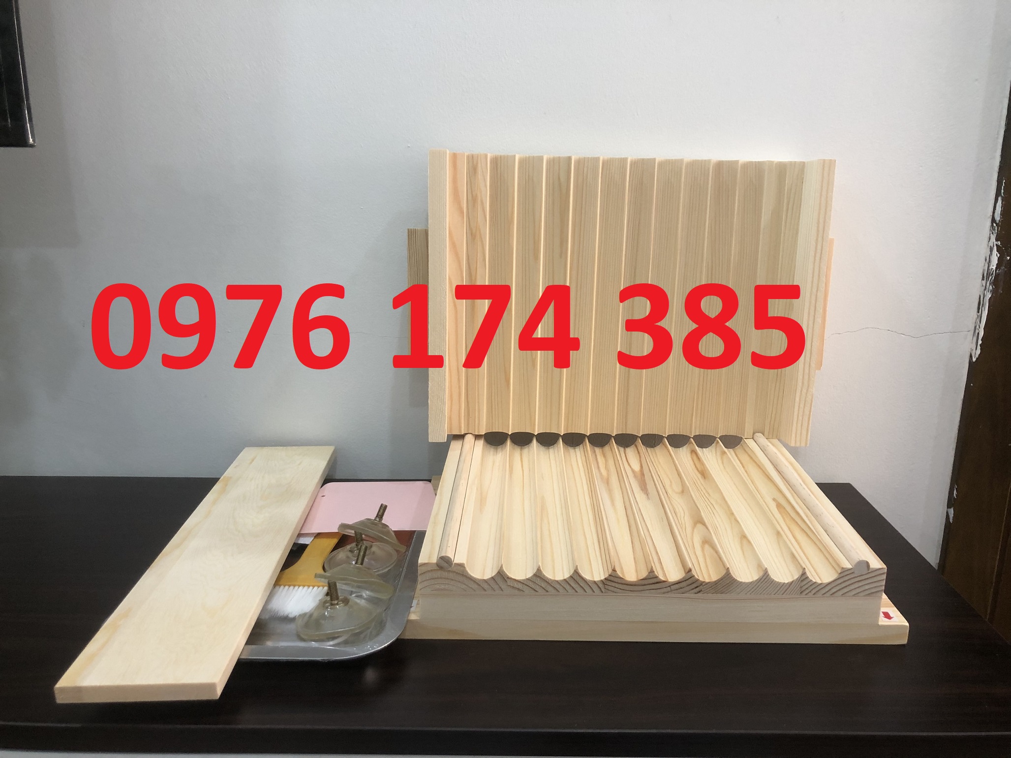 Khuôn làm viên hoàn đông y bằng gỗ sồi - Ảnh 4