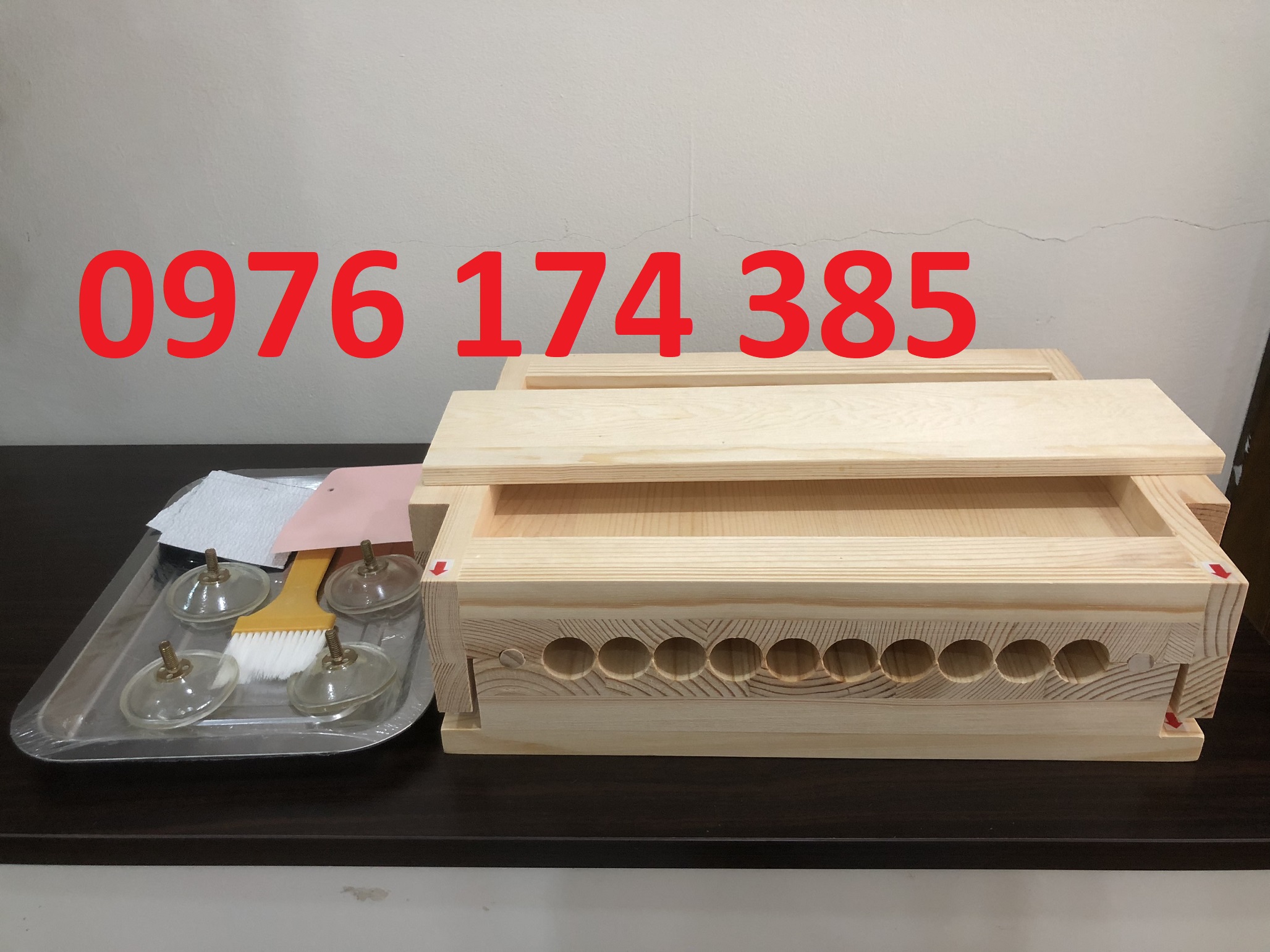 Dụng cụ làm viên hoàn thủ công bằng gỗ - Ảnh 4