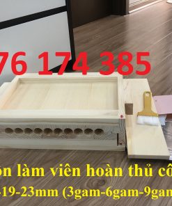 Dụng cụ làm viên hoàn thủ công bằng gỗ