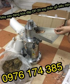 Máy nghiền bột trà xanh, trà túi lọc 6 búa đập 3000W