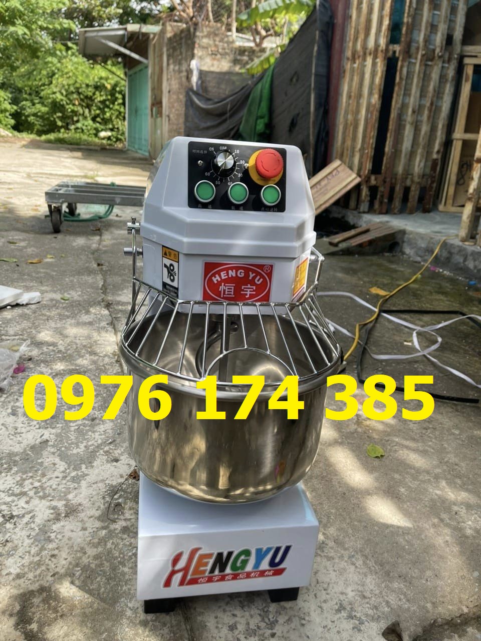 Máy trộn bột công nghiệp HENGYU 10L - Ảnh 3